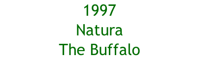 1997 Natura The Buffalo